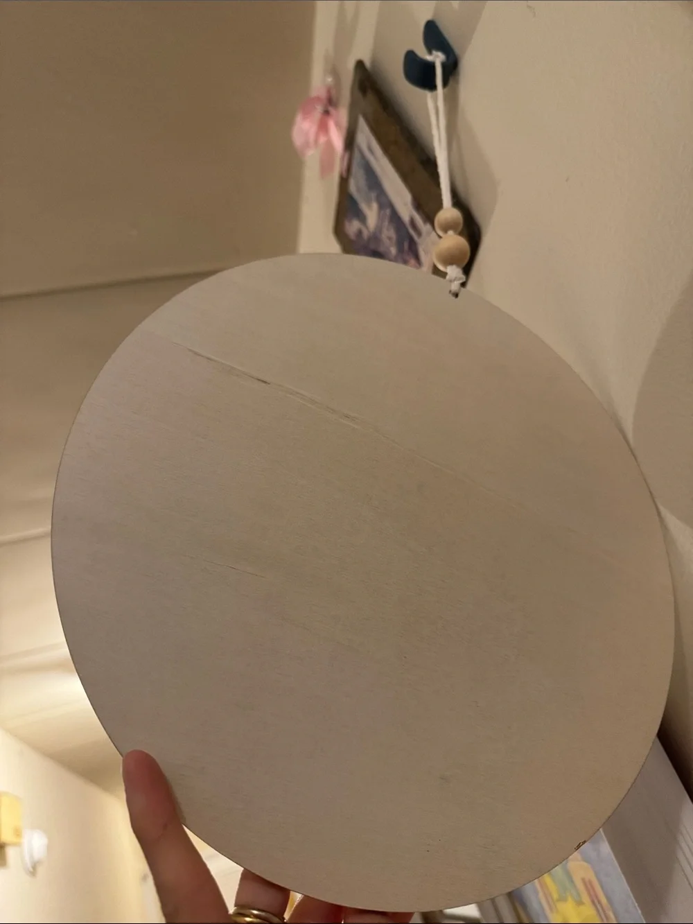 No brand beige wood